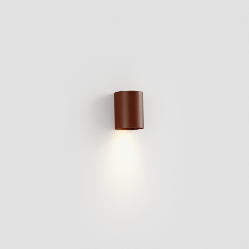 FARO 40525 - Kinkiet SOLE 1xGU10/8W/230V ceglasta okrągły