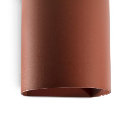 FARO 40525 - Kinkiet SOLE 1xGU10/8W/230V ceglasta okrągły