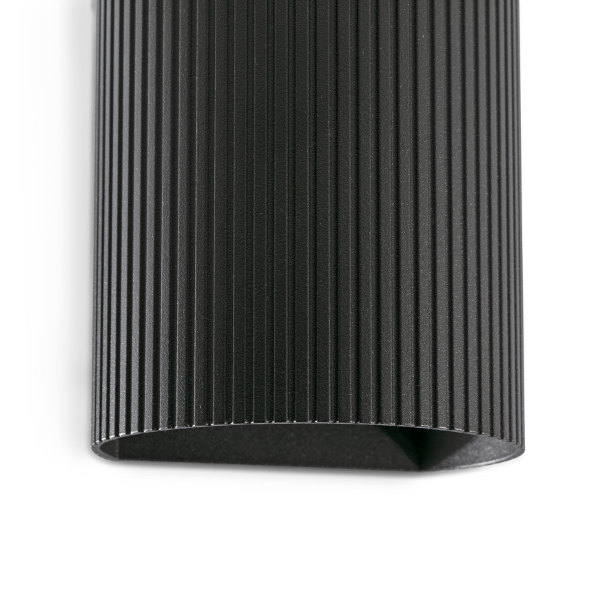 FARO 40527 - Kinkiet SOLE 1xGU10/8W/230V czarny wcięta okrągły