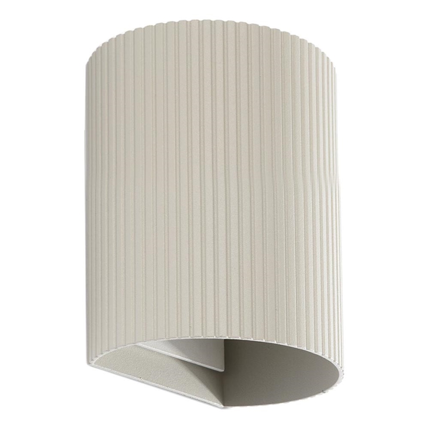 FARO 40528 - Kinkiet SOLE 1xGU10/8W/230V szary wcięta okrągły