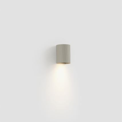 FARO 40528 - Kinkiet SOLE 1xGU10/8W/230V szary wcięta okrągły