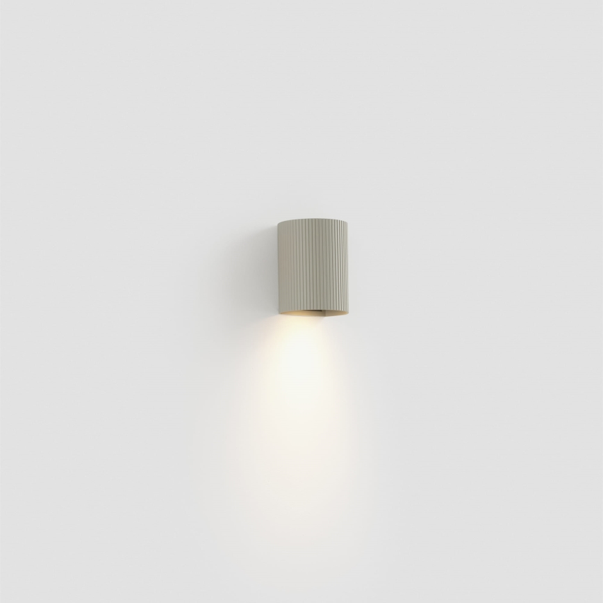 FARO 40528 - Kinkiet SOLE 1xGU10/8W/230V szary wcięta okrągły