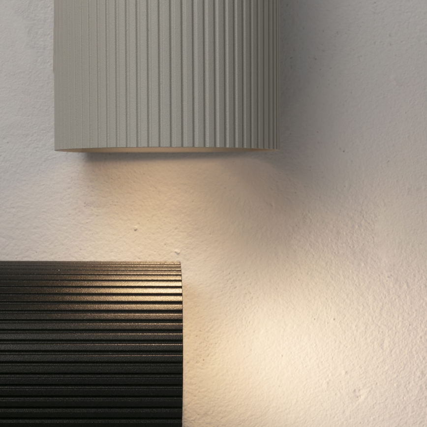 FARO 40528 - Kinkiet SOLE 1xGU10/8W/230V szary wcięta okrągły