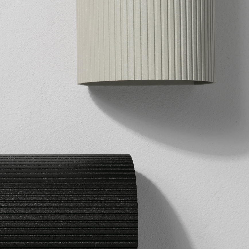 FARO 40528 - Kinkiet SOLE 1xGU10/8W/230V szary wcięta okrągły
