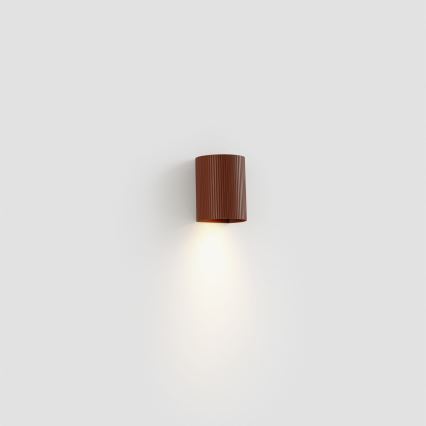 FARO 40529 - Kinkiet SOLE 1xGU10/8W/230V ceglasta wcięta okrągły