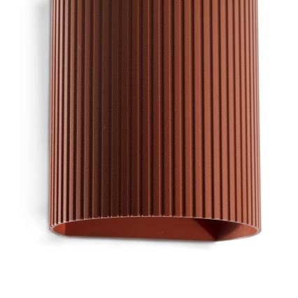 FARO 40529 - Kinkiet SOLE 1xGU10/8W/230V ceglasta wcięta okrągły