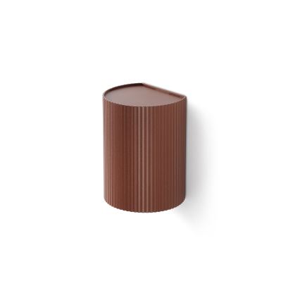 FARO 40529 - Kinkiet SOLE 1xGU10/8W/230V ceglasta wcięta okrągły