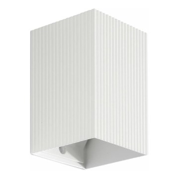 FARO 40534 - Kinkiet SOLE 1xGU10/8W/230V biały wcięta kanciasty
