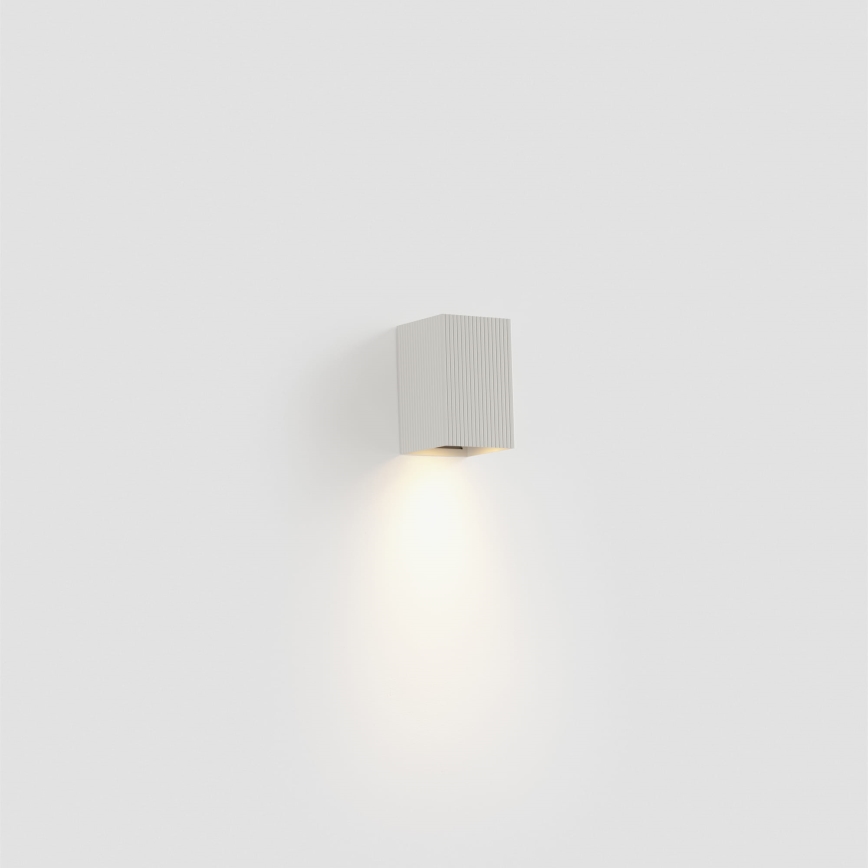 FARO 40534 - Kinkiet SOLE 1xGU10/8W/230V biały wcięta kanciasty