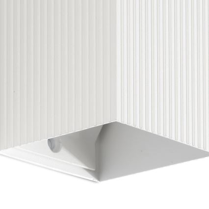 FARO 40534 - Kinkiet SOLE 1xGU10/8W/230V biały wcięta kanciasty