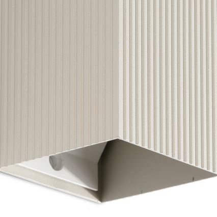 FARO 40536 - Kinkiet SOLE 1xGU10/8W/230V szary wcięta kanciasty