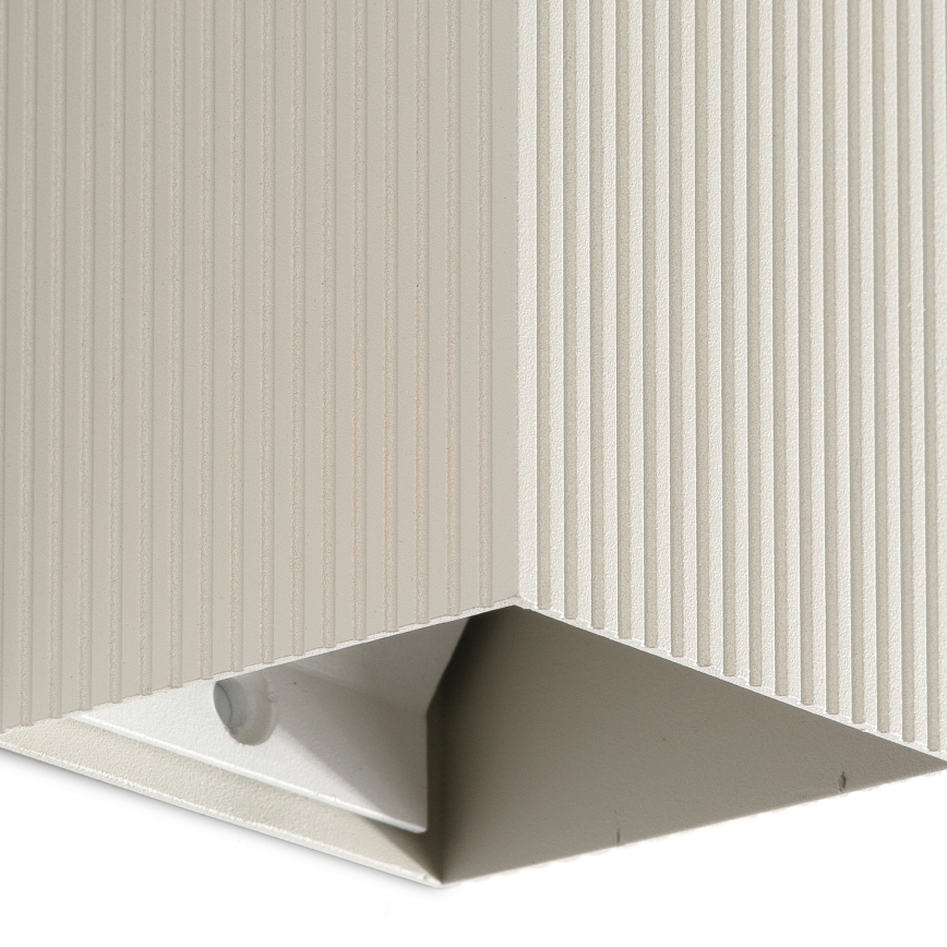 FARO 40536 - Kinkiet SOLE 1xGU10/8W/230V szary wcięta kanciasty