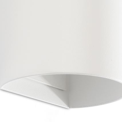 FARO 40538 - Kinkiet SOLE 2xGU10/8W/230V biały okrągły