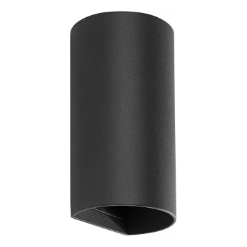 FARO 40539 - Kinkiet SOLE 2xGU10/8W/230V czarny okrągły