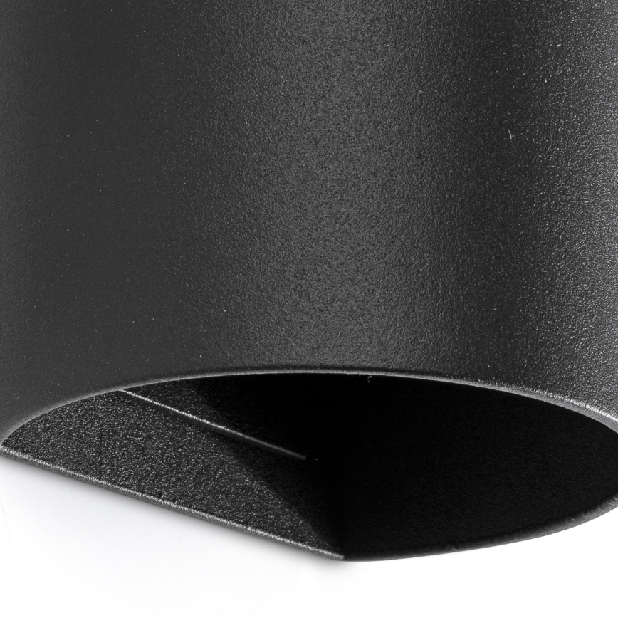 FARO 40539 - Kinkiet SOLE 2xGU10/8W/230V czarny okrągły