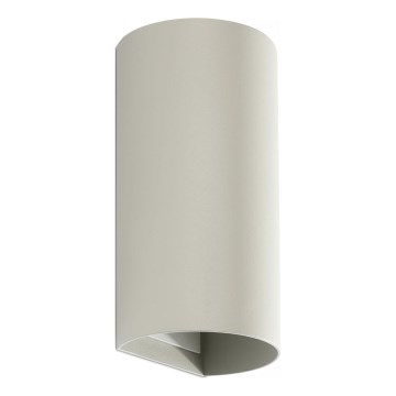 FARO 40540 - Kinkiet SOLE 2xGU10/8W/230V szary okrągły