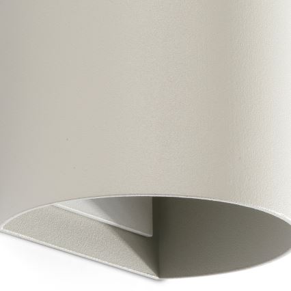 FARO 40540 - Kinkiet SOLE 2xGU10/8W/230V szary okrągły