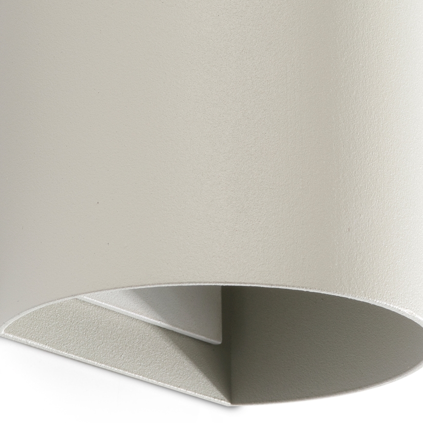 FARO 40540 - Kinkiet SOLE 2xGU10/8W/230V szary okrągły
