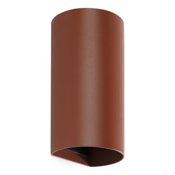 FARO 40541 - Kinkiet SOLE 2xGU10/8W/230V ceglasta okrągły