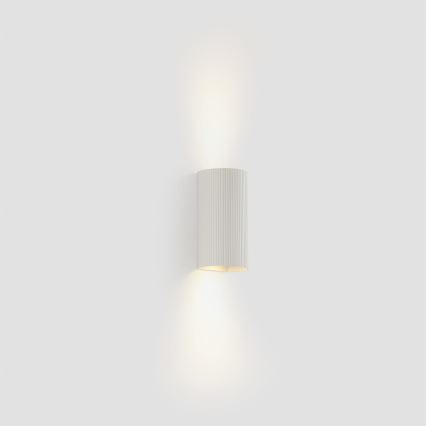 FARO 40542 - Kinkiet SOLE 2xGU10/8W/230V biały wcięta okrągły