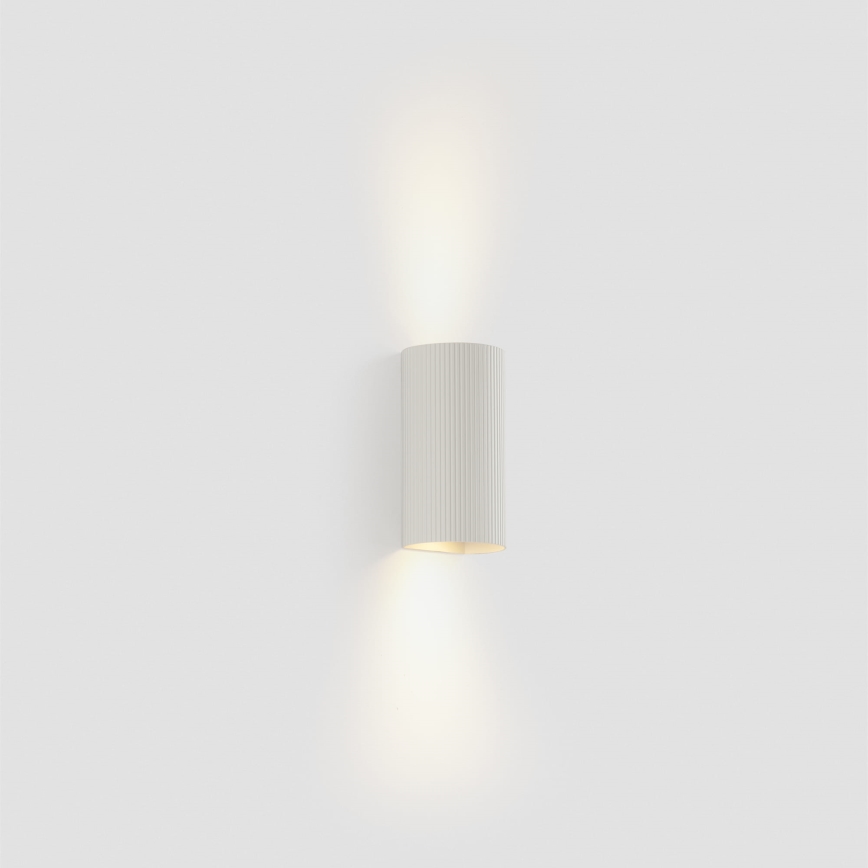 FARO 40542 - Kinkiet SOLE 2xGU10/8W/230V biały wcięta okrągły