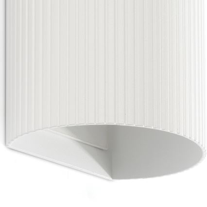 FARO 40542 - Kinkiet SOLE 2xGU10/8W/230V biały wcięta okrągły