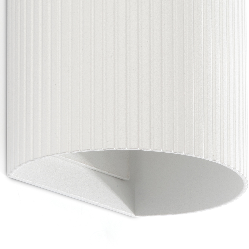 FARO 40542 - Kinkiet SOLE 2xGU10/8W/230V biały wcięta okrągły