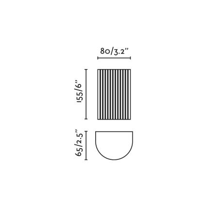 FARO 40542 - Kinkiet SOLE 2xGU10/8W/230V biały wcięta okrągły