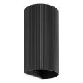 FARO 40543 - Kinkiet SOLE 2xGU10/8W/230V czarny wcięta okrągły