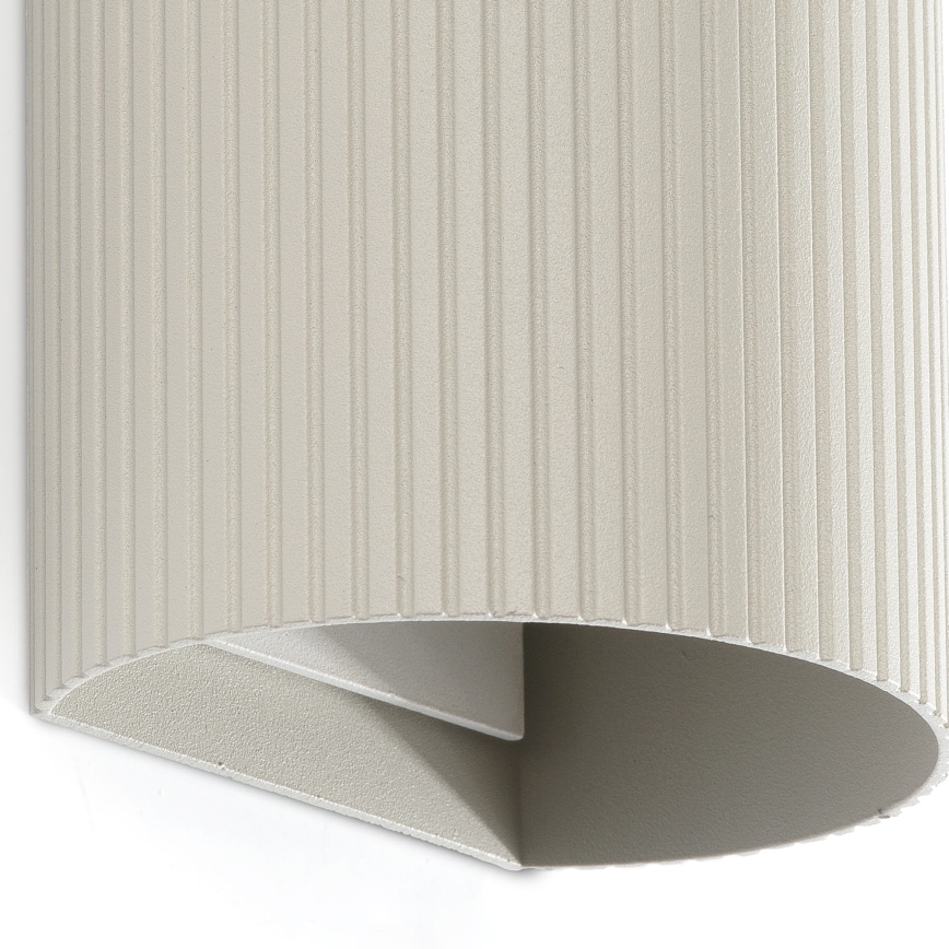 FARO 40544 - Kinkiet SOLE 2xGU10/8W/230V szary wcięta okrągły