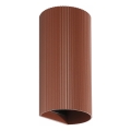 FARO 40545 - Kinkiet SOLE 2xGU10/8W/230V ceglasta wcięta okrągły