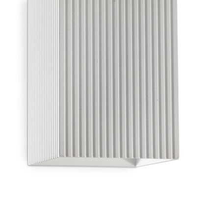 FARO 40565 - Kinkiet SOLE 2xGU10/8W/230V biały wcięta kanciasty