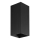 FARO 40566 - Kinkiet SOLE 2xGU10/8W/230V czarny wcięta kanciasty