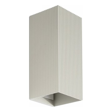 FARO 40567 - Kinkiet SOLE 2xGU10/8W/230V szary wcięta kanciasty