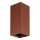 FARO 40568 - Kinkiet SOLE 2xGU10/8W/230V ceglasta wcięta kanciasty