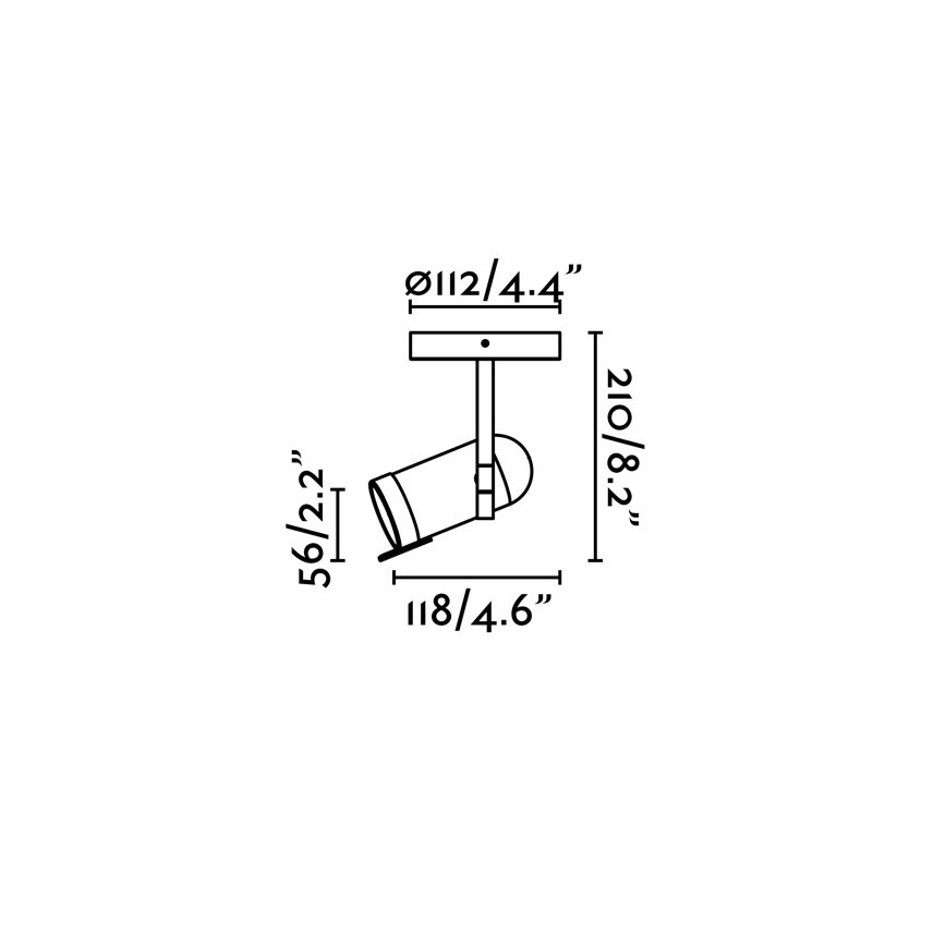 Faro 43529 - Oświetlenie punktowe ORLEANS 1xGU10/8W/230V biały