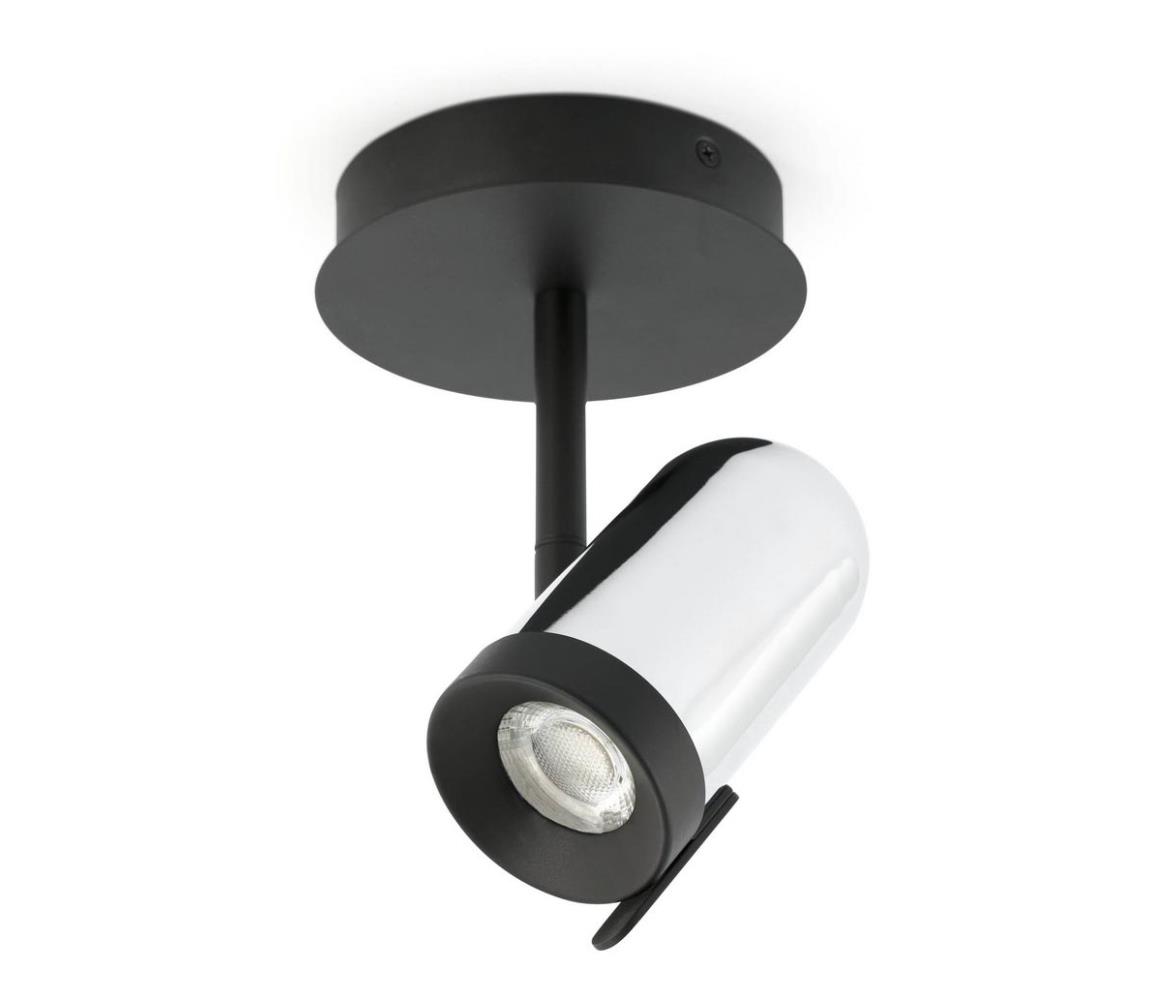 Faro 43531 - Oświetlenie punktowe ORLEANS 1xGU10/8W/230V srebrny/czarny