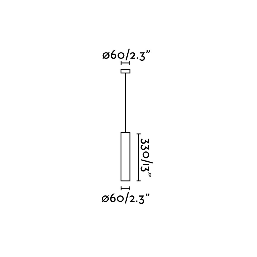 FARO 43755 - Żyrandol na lince STAN 1xGU10/8W/230V