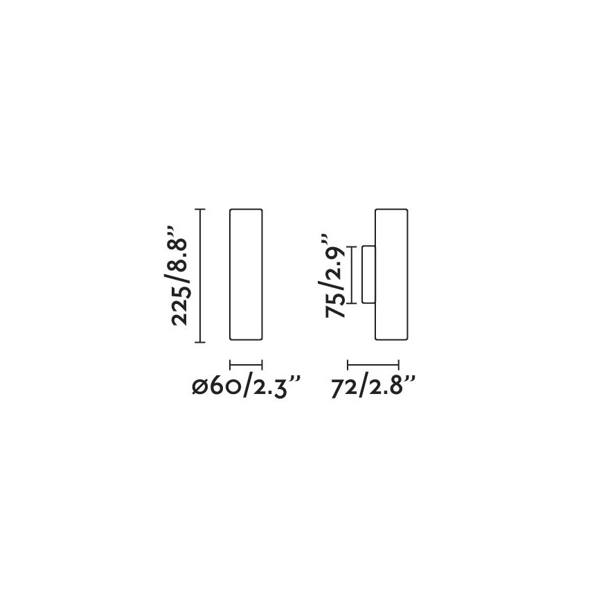 FARO 43760 - Kinkiet STAN 2xGU10/8W/230V złoty