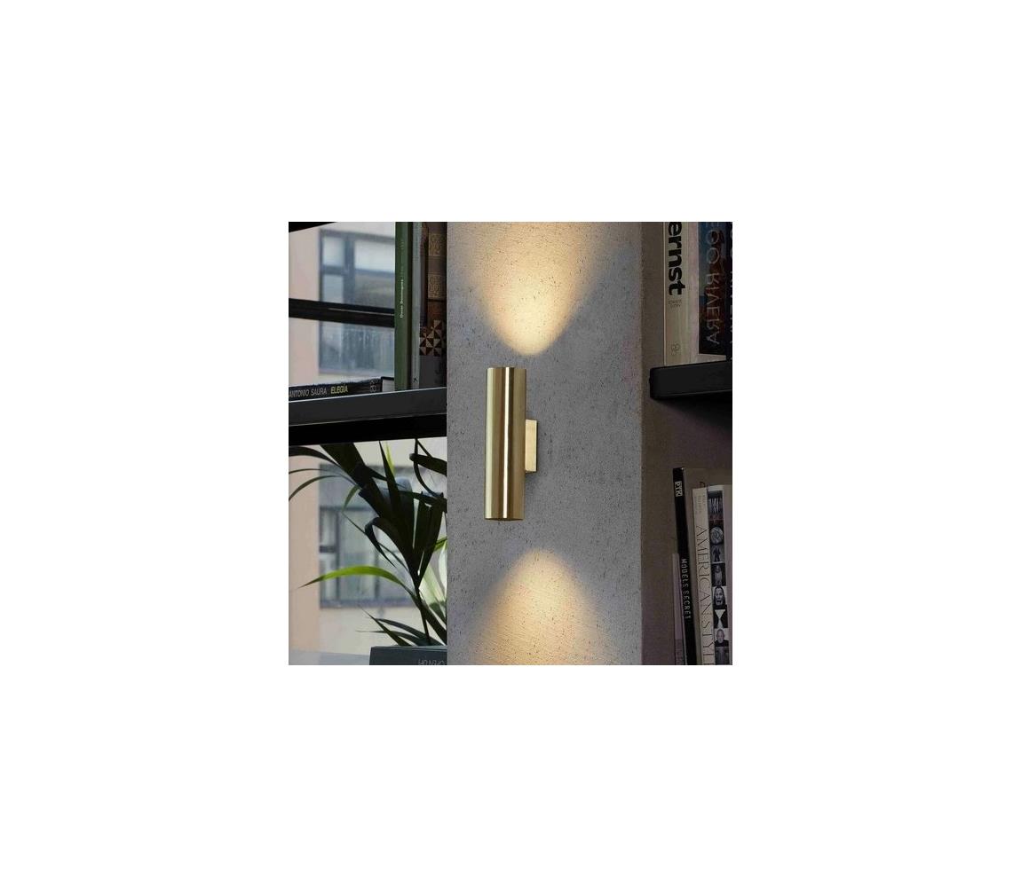 FARO 43760 - Kinkiet STAN 2xGU10/8W/230V złoty