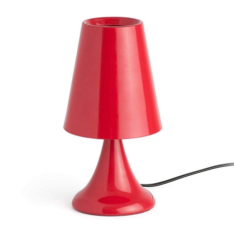 FARO 54005 - Lampa stołowa SIRA 1xE14/20W/230V czerwona