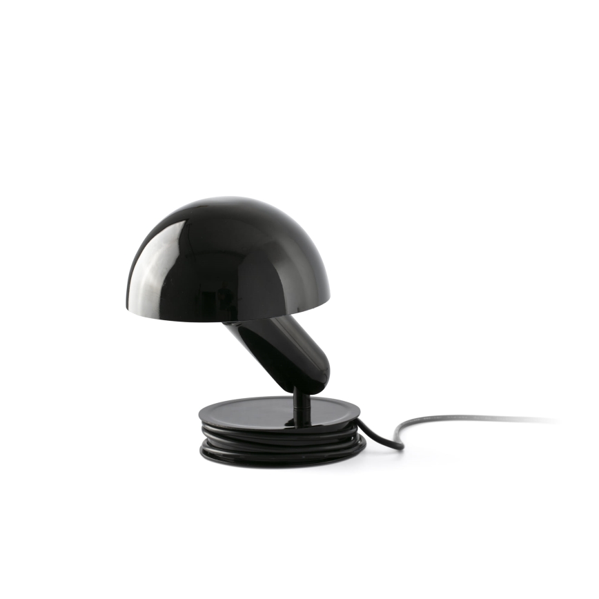 FARO 56100 - Lampa stołowa z klipsem 2w1 BELA 1xE27/15W/230V czarna
