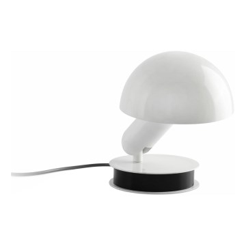 FARO 56101 - Lampa stołowa z klipsem 2w1 BELA 1xE27/15W/230V biała