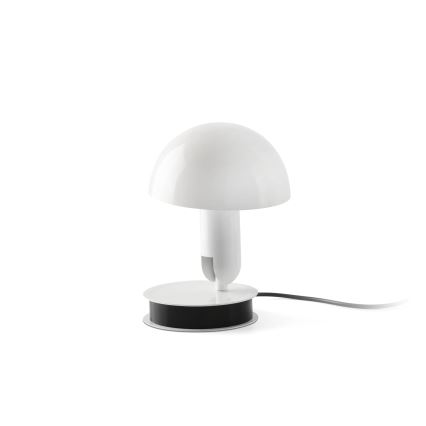 FARO 56101 - Lampa stołowa z klipsem 2w1 BELA 1xE27/15W/230V biała
