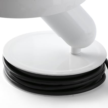 FARO 56101 - Lampa stołowa z klipsem 2w1 BELA 1xE27/15W/230V biała