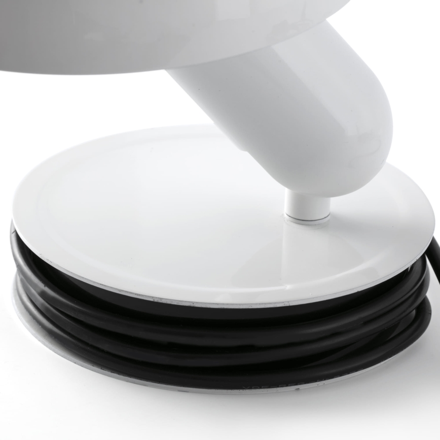 FARO 56101 - Lampa stołowa z klipsem 2w1 BELA 1xE27/15W/230V biała