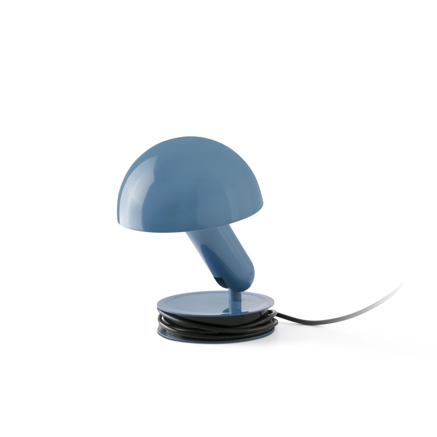FARO 56102 - Lampa stołowa z klipsem 2w1 BELA 1xE27/15W/230V niebieska