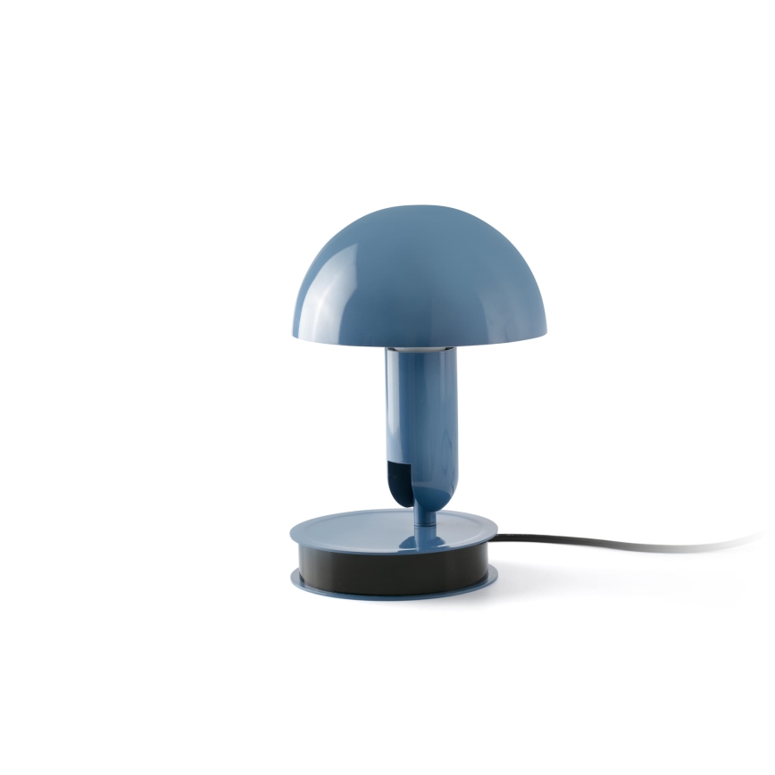 FARO 56102 - Lampa stołowa z klipsem 2w1 BELA 1xE27/15W/230V niebieska