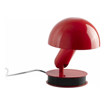 FARO 56103 - Lampa stołowa z klipsem 2w1 BELA 1xE27/15W/230V czerwona