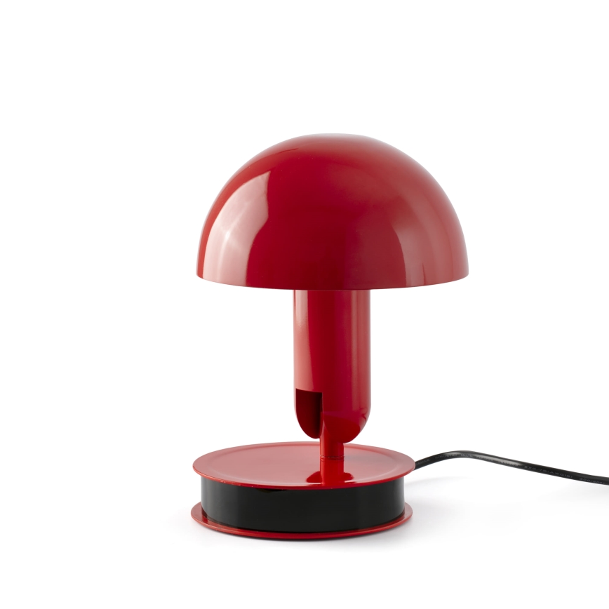 FARO 56103 - Lampa stołowa z klipsem 2w1 BELA 1xE27/15W/230V czerwona
